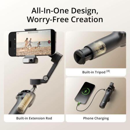 Innovative design and capabilities of the DJI Osmo Mobile 7P