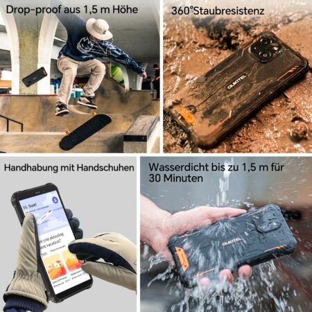 Rugged smartphone for outdoor adventures